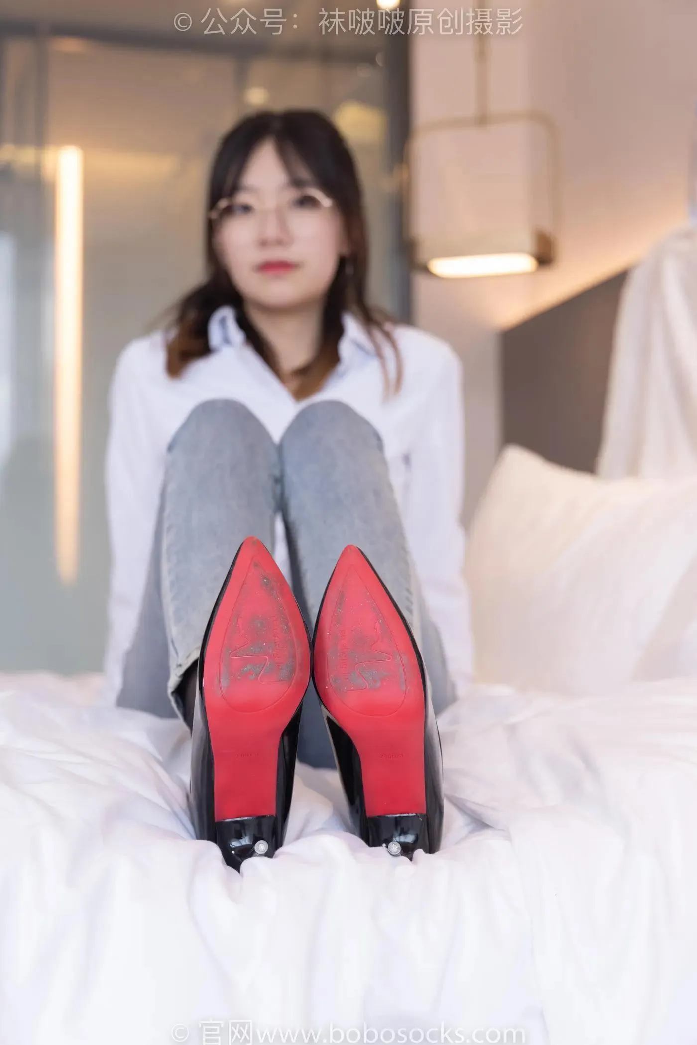 [BoBoSocks袜啵啵]NO.181 小甜豆-高跟鞋、黑丝、裤里丝 [134P]插图6